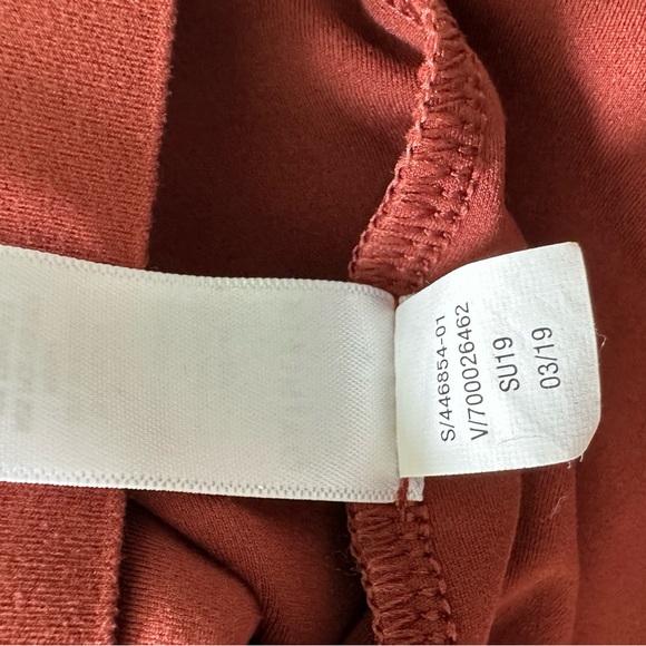Athleta Hyper Focused Powervita Bra Dress in Dried Cinnamon Rust Color Size S - Picture 8 of 9
